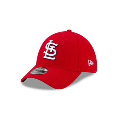 Red St. Louis Cardinals Hat - New Era MLB Team Classic 39THIRTY Stretch Fit Caps USA6291348